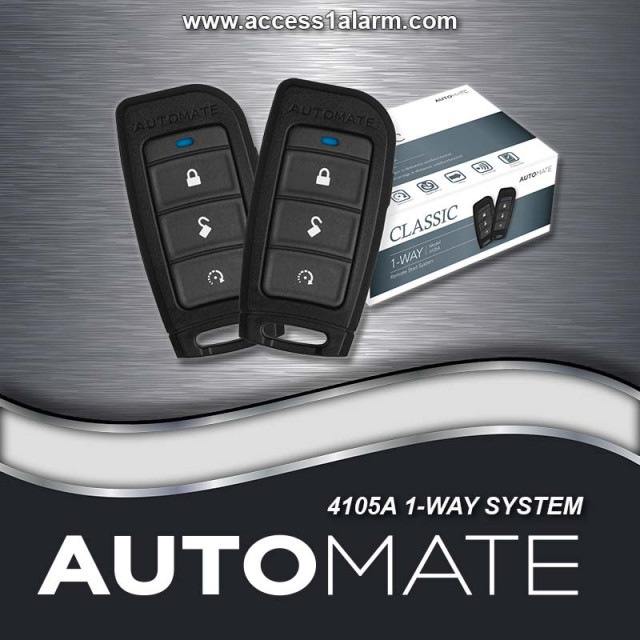 AutoMate 4105A 1-Way Remote Start System AutoMate 4105A 1-Way Remote Start System